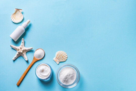 Collagen powder and skin care products