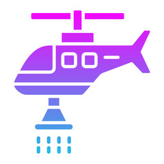 Firefighter Helicopter Icon
