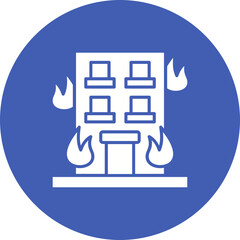 Building Fire Icon