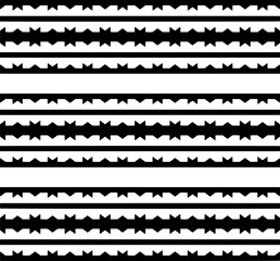 Seamless repeating pattern.  Black and white pattern for web page, textures, card, poster, fabric, textile.