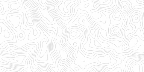 Abstract pattern with lines. Abstract sea map geographic contour map and topographic contours map background. Abstract white pattern topography vector background. Topographic line map background.