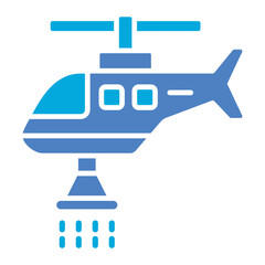 Firefighter Helicopter Icon