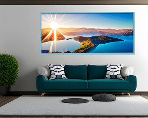 wall arts mockup, frame mockup
