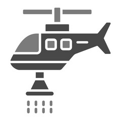 Firefighter Helicopter Icon