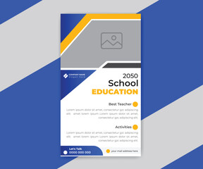 Back to school instagram stories collection design template