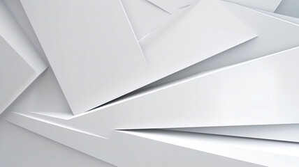 Abstract white and grey background. polygonal art pattern style Geometry texture futuristic.