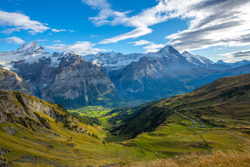 Fototapeta premium Grindelwald, Jungfrau, Switzerland