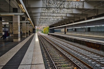 railway station platform