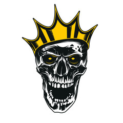 Skull in Crown