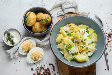 American potatoes salad.