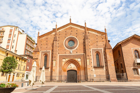 Collegiate Basilica of San Lorenzo in Mortara, Province of Pavia, region of Lombardy, Italy