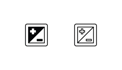 setting icon design with white background stock illustration