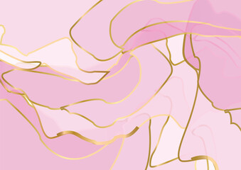 Abstract dusty rose blush liquid marble background