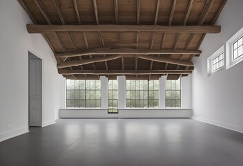 Fototapeta premium empty room with a window