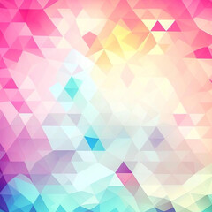 Fototapeta premium Color polygonal abstract background consisting of triangles 