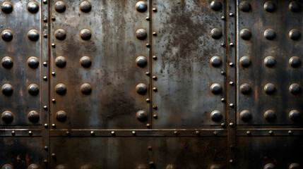 Old textured metal background, close up