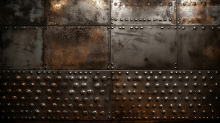 Old textured metal background, close up