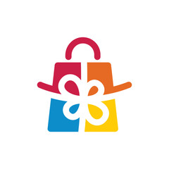 Online Store Business Logo. Commerce or Marketplace Logo Idea.