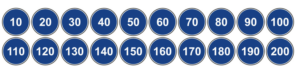 minimum speed sign.limit speed sign.
