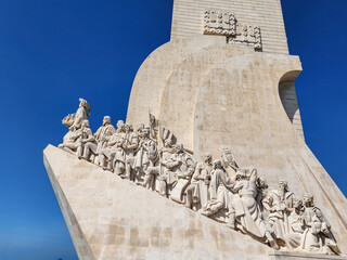 monument to the discovery in Lisbon, Portugal