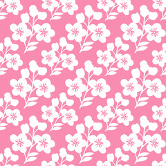  Floral botanical texture pattern . Seamless flower pattern can be used for wallpaper, pattern fills, web page background, surface textures.