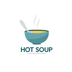 Hot Soup Vector Logo Template,
Hot Soup Business Logo