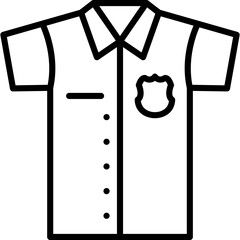 Police Uniform Icon