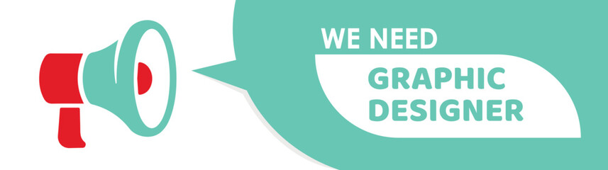 A megaphone with advertisement Banner for business. Speech bubbles with text 