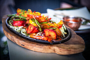 Indian food. Spicy, aromatic, and flavorful cuisine.