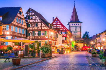 Gengenbach, Germany - Famous beautiful small town in Schwarzwald (Black Forest)