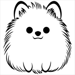 illustration of cartoon dog