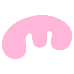 Hand Drawn Organic Shape 