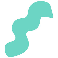 Hand Drawn Organic Shape 