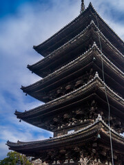 京都洛中：五重塔