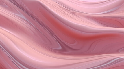 Smooth pastel, soft pink background, liquid shapes, and abstract design elements that intermingle to create a visually stunning scene. A versatile backdrop for diverse creative projects. Generative AI