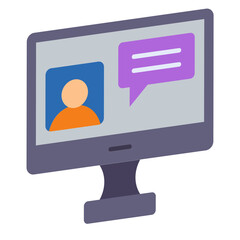Online Chat Icon