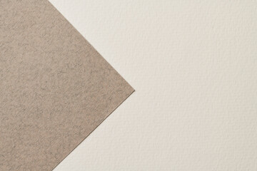 Rough kraft paper background, paper texture gray shades colors. Mockup with copy space for text
