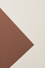 Rough kraft paper background, paper texture gray brown colors. Mockup with copy space for text