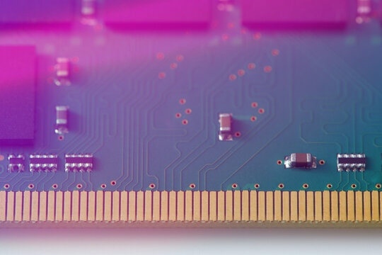 Close up of computer&nbsp;chip&nbsp;