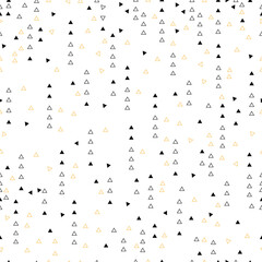 Seamless Geometric Triangles Pattern - Texture for wallpaper, background, textile, scrapbook - in vector