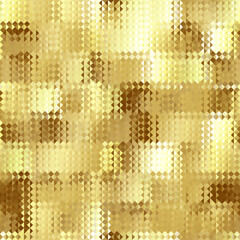 Geometric abstract pattern in low poly style. Triangles shapes texture. with glass effect. Vector image.