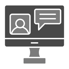 Online Chat Icon