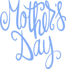 Mother's Day elegant lettering for Mother's Day background