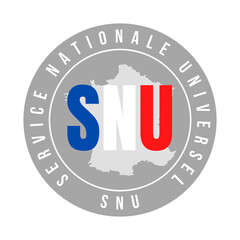 Symbole SNU, service national universel