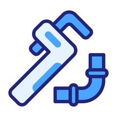 pipe wrench icon
