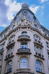 Baroque architecture of Sofia, capital of Bulgaria 