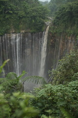 Magical view on the tumpaksewu waterfall