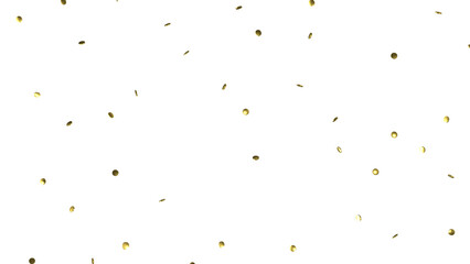 gold confetti