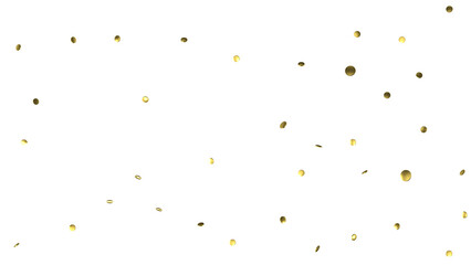 gold confetti