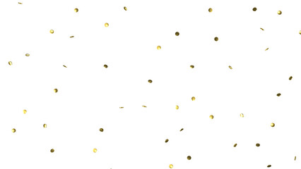 gold confetti